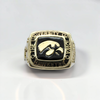Custom Design by Harold – Yellow Gold Iowa Hawkeyes Enamel Ring