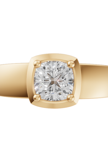 cushion-14k yellow gold|cushion-18k yellow gold