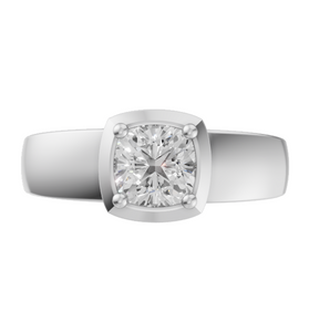 cushion-14k white gold|cushion-18k white gold|cushion-platinum
