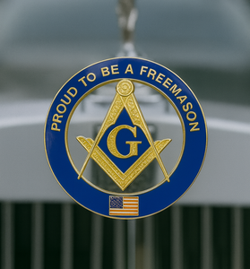 Proud to Be a Freemason Emblem