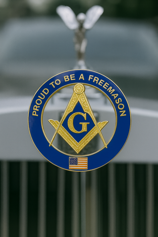 Proud to Be a Freemason Emblem