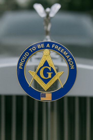 Proud to Be a Freemason Emblem