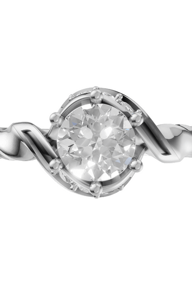 round-14k white gold|round-18k white gold|round-platinum