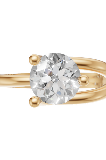round-14k yellow gold|round-18k yellow gold