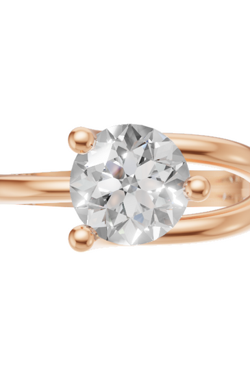 round-14k rose gold|round-18k rose gold