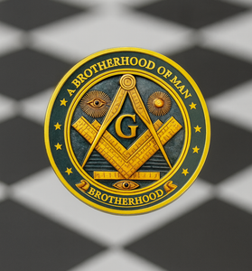 Brotherhood of Man Masonic Coin
