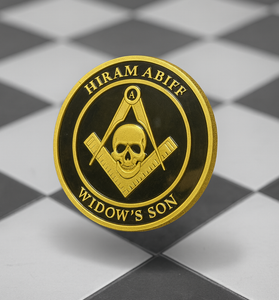 Hiram Abiff Widow’s Son Coin