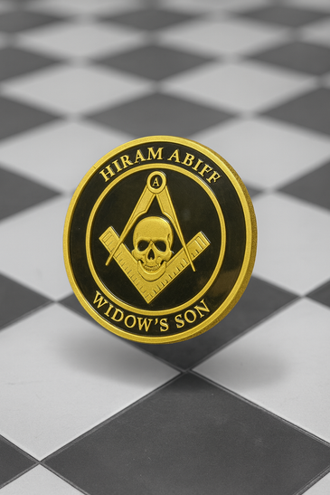 Hiram Abiff Widow’s Son Coin