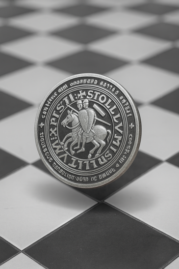 Knights Templar Cross Coin