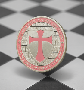 Knights Templar Cross Coin