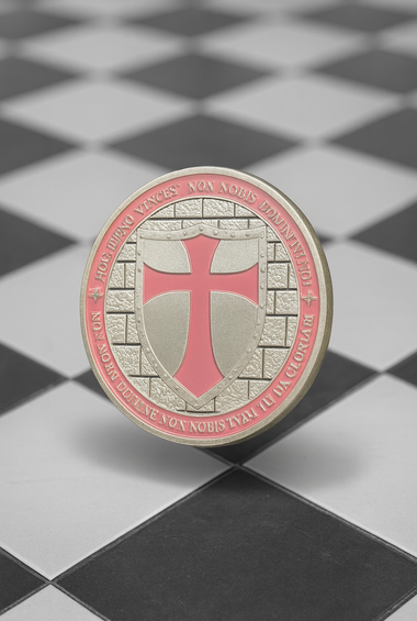 Knights Templar Cross Coin