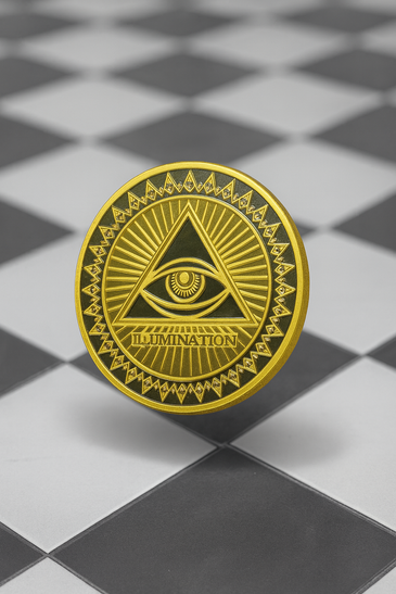 Virtus Junxit Masonic Coin