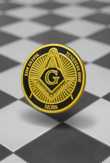 Virtus Junxit Masonic Coin
