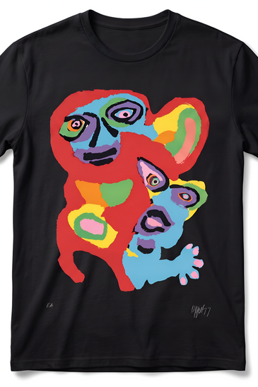 Custom Art t-shirt: Father and son by Appel