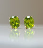 14kt YG Estate Peridot Stud Earrings