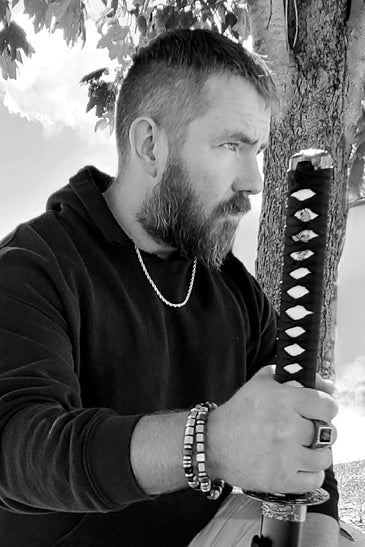 Stainless Steel INOX Men's Bushido REI Respect Virtue Bracelet
