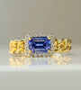 14kt YG Ceylon Sapphire Ring