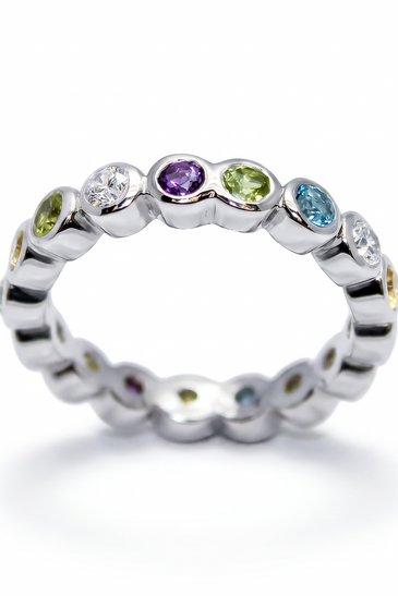 Sterling Silver Eternity Ring