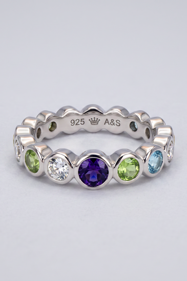 Sterling Silver Eternity Ring