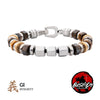 Stainless Steel INOX Men's Bushido GI Integrity Virtue Bracelet