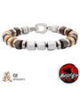 Stainless Steel INOX Men's Bushido GI Integrity Virtue Bracelet