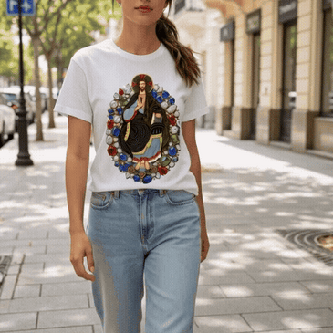 girl in white t-shirt_with_pantocrator