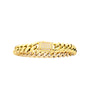 Gold IP Miami Cuban Chain Bracelet