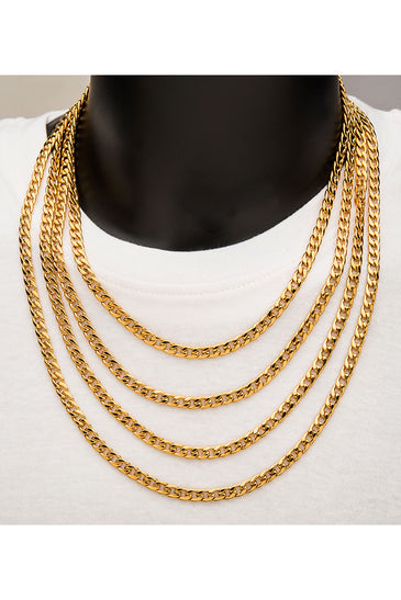 Classic Curb Chain Necklace
