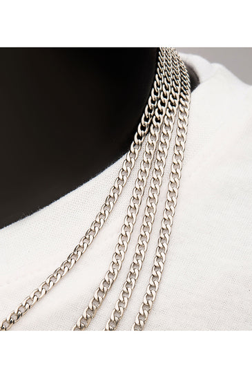 Stainless Steel 6mm Classic Curb Chain