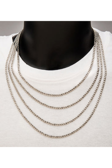 Stainless Steel 6mm Classic Curb Chain