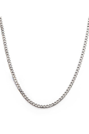 Steel Classic Curb Chain Necklace