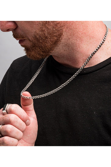 Steel Classic Curb Chain Necklace