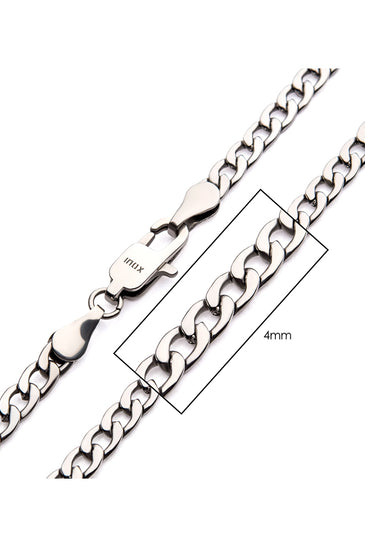 Steel Classic Curb Chain Necklace