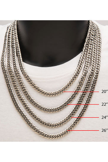 Stainless Steel Dome Curb Chain