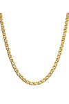 Gold Plated Mariner Link Chain Necklace