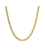 Gold Plated Mariner Link Chain Necklace