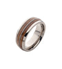 Titanium Whiskey Barrel Ring