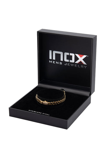 Gold IP Miami Cuban Chain Bracelet