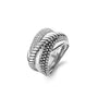 Sterling Silver Ti Sento Milano Multi Strand Ring