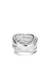 Sterling Silver Ti Sento Milano Multi Strand Ring