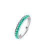 Sterling Silver Ti Sento Milano Turquoise Ring