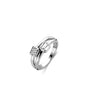 Sterling Silver Ti Sento Milano Double Bezel Ring