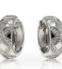 18kt WG Chimento Diamond Hoop Earrings