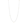 Sterling Silver Yellow Gold Plated Station Chain