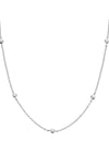 Sterling Silver Station Chain