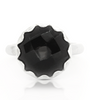 Sterling Silver Black Zircon Ring