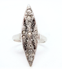 Sterling Silver Estate Vintage Style Ring