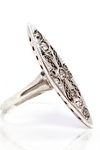 Sterling Silver Estate Vintage Style Ring