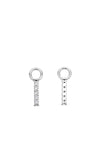 Sterling Silver Ti Sento Milano Hoop Earring Charms