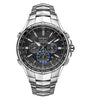 Coutura World Time Chronograph Quartz Black Dial Men's Watch